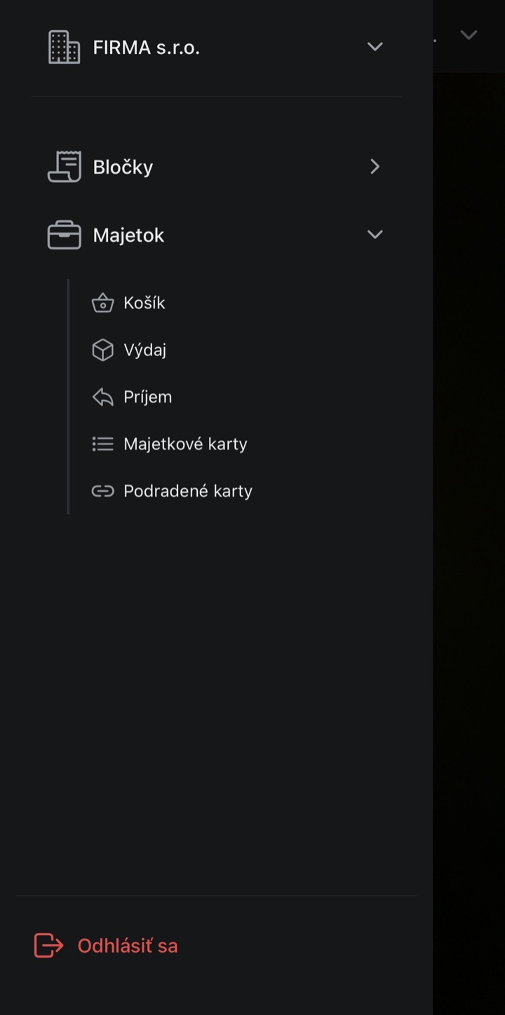 Skenovanie pokladničného bločku v module Bločky aplikácie AVATO Mobile